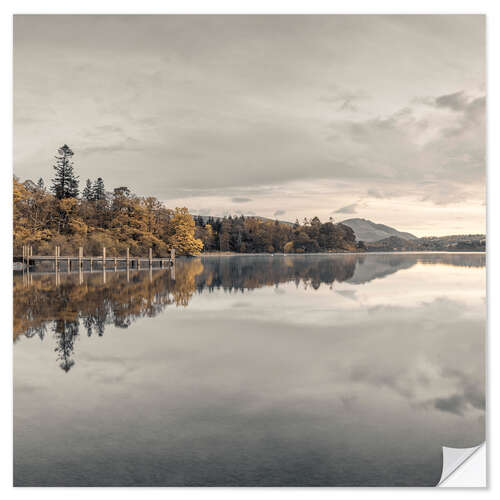 Naklejka na ścianę Derwentwater Lake
