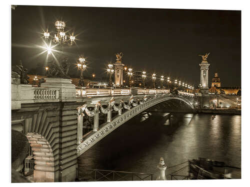 Foam board print Pont Alexandre III