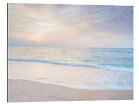 Tableau en plexi-alu Sunset beach