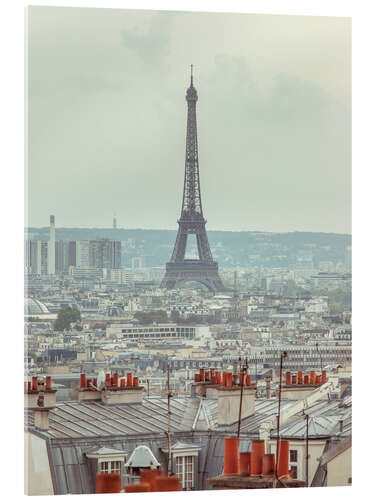 Cuadro de metacrilato View of the Eiffel Tower