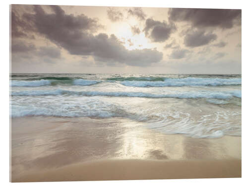 Akryylilasitaulu Beach at sunset