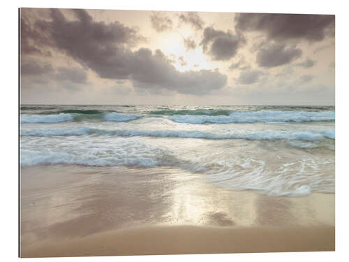 Galleritryck Beach at sunset