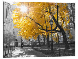 Magnettafel Gelber Baum in New York I