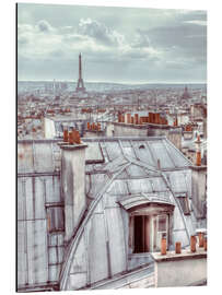 Magnettafel Montmartre-Dächer I