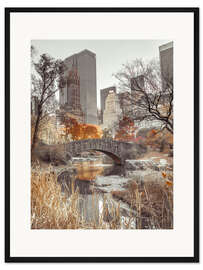 Gerahmter Kunstdruck Gapstow Bridge