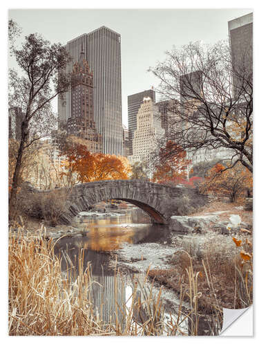 Autocolante decorativo Gapstow Bridge