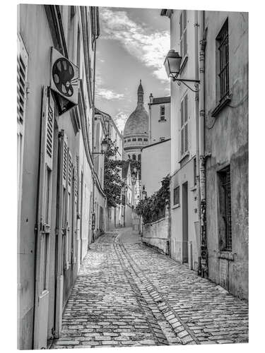 Acrylic print Paris lane