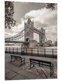 Foam board print Tower Bridge, London