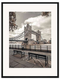 Gerahmter Kunstdruck Tower Bridge, London