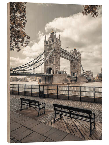 Stampa su legno Tower Bridge, London