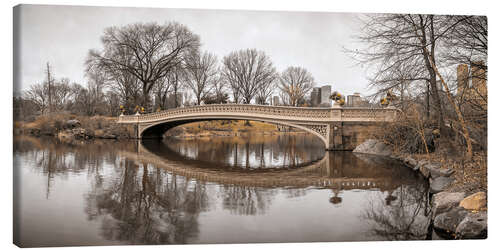 Lerretsbilde Central park bow bridge