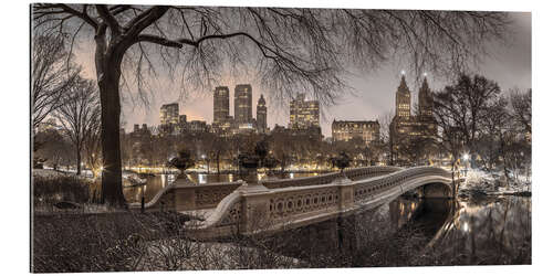 Gallery print Central park bow bridge