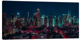 Canvas-taulu Illuminated New York