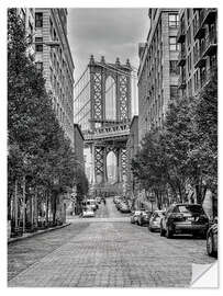 Muursticker Manhattan Bridge