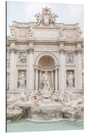 Tableau en aluminium The Trevi Fountain