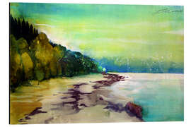 Magnettafel Strand bei Nitra, Norwegen