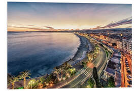 Foam board print The City of Nice