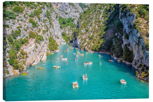 Canvas print Verdon River