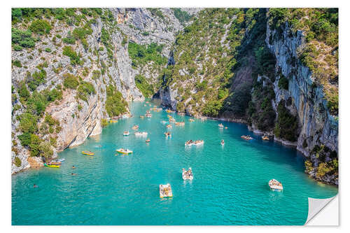 Vinilo para la pared Verdon River