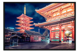 Gerahmter Kunstdruck Asakusa I