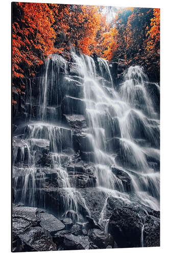 Aluminium print Waterfall