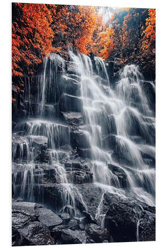 Hartschaumbild Wasserfall