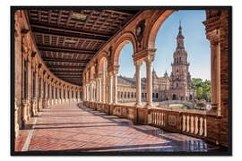 Gerahmter Kunstdruck Sevilla