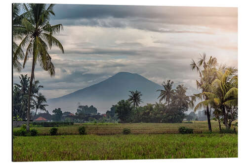 Quadro em alumínio Bali Landscape