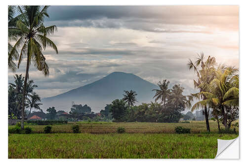 Sticker mural Bali Landscape