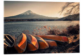 Akrylglastavla Lake In Japan