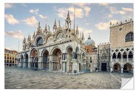 Selvklebende plakat St. Mark's Basilica