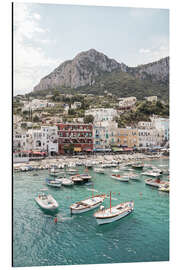 Aluminium print Capri Island Landscape, Italy