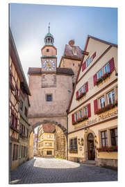 Gallery Print Mittelalterliches Tor in Rothenburg ob der Tauber