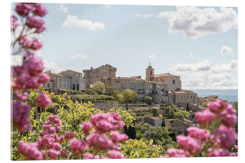 Acrylglas print Gordes village in Provence, France