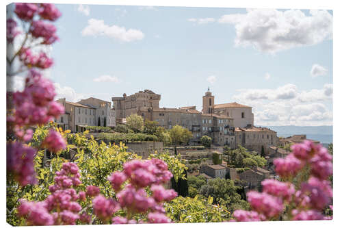 Canvas print Gordes village in Provence, France