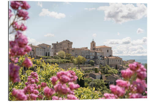 Quadro em plexi-alumínio Gordes village in Provence, France