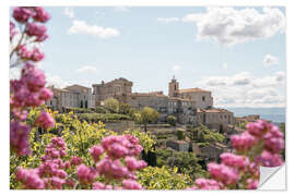 Wall sticker Gordes village in Provence, France