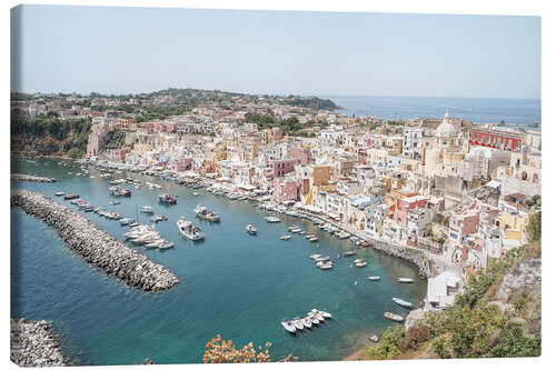 Quadro em tela Procida Island View, Italy