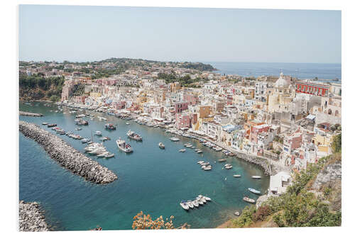 PVC-tavla Procida Island View, Italy