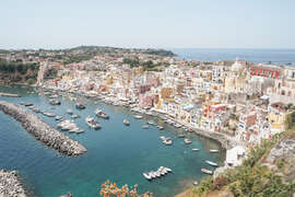 Magnettafel Procida Island View, Italy