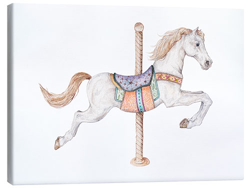 Canvas-taulu Carousel Horse