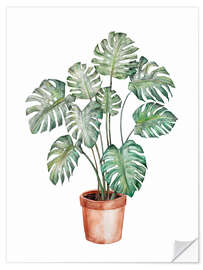 Vinilo para la pared Modern Monstera Plant