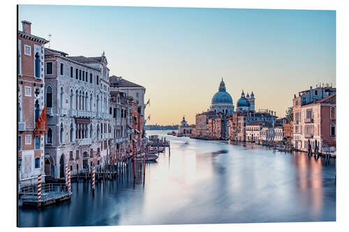 Aluminium print Venice in the morning