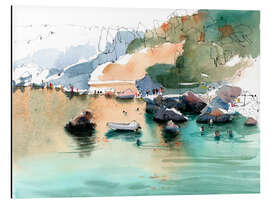 Magnettafel Anthony Quinn Bay, Rhodos, Griechenland