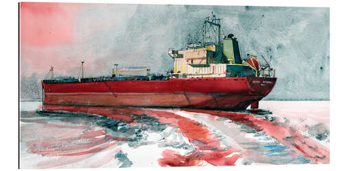 Gallery Print Roter Tanker