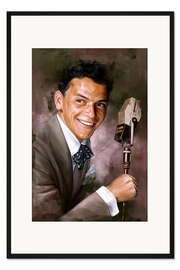 Gerahmter Kunstdruck Frank Sinatra