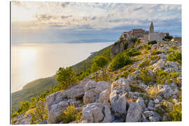 Gallery print Lubenice on the island of Cres in Croatia