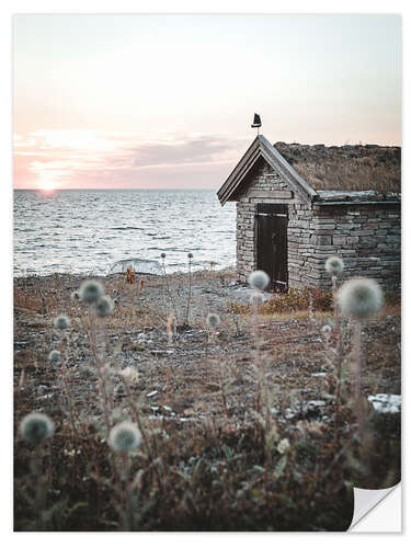 Wall sticker Stone Cabin