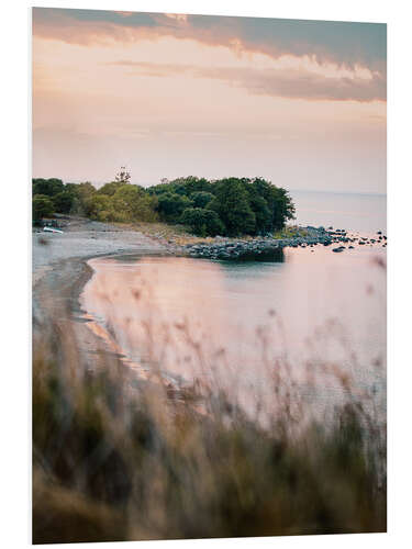 PVC print Öland beach