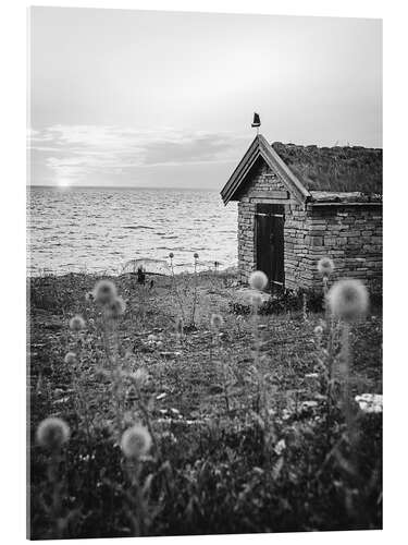 Akryylilasitaulu Stone Cabin